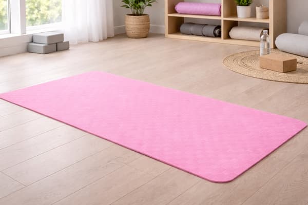 Yogamatte 190 cm tykk