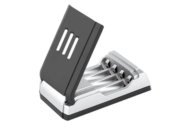 Batterilader AA/AAA - Automatisk hurtiglader