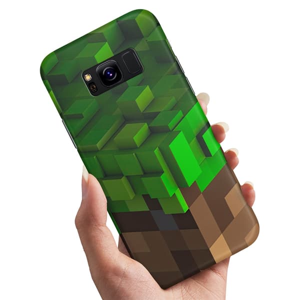 Deksel / Mobildeksel til Samsung Galaxy S8 Plus - Minecraft
