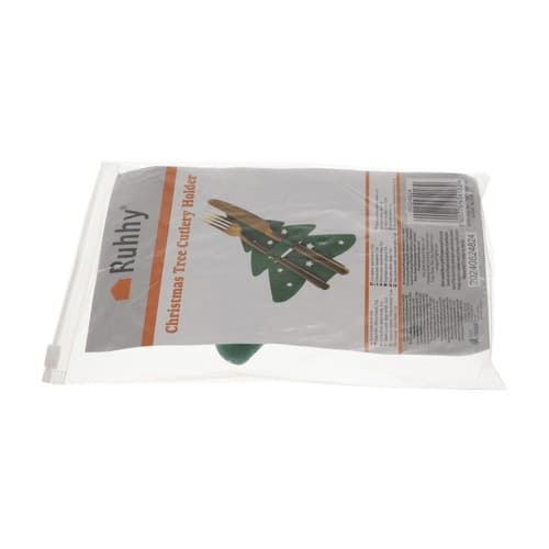 12-Pack Jul Bestickfodral - Julgranar