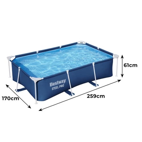 Rampool / Pool - 260x170x60 cm