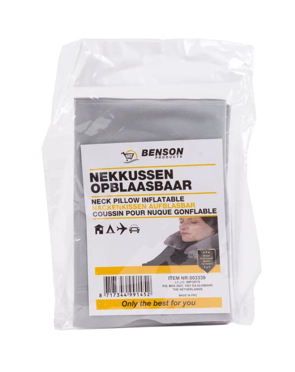 Nackkudde uppblåsbar