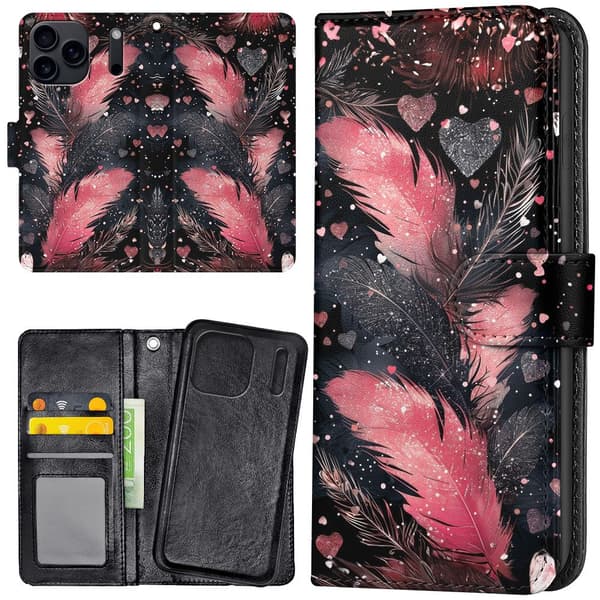 iPhone 17 Pro Max - Mobilcover/Etui Cover Feathers