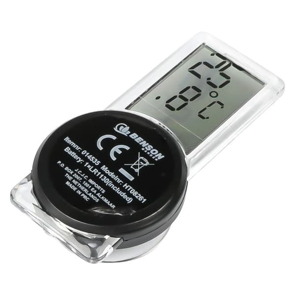 Termometer digital utomhus med sugkopp