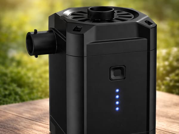 Elektrisk pump batteridriven 3 munstycken LED
