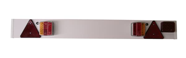 Lysrampe 1,2 m / 9 m kabel / 44 LED med tåkelys E11