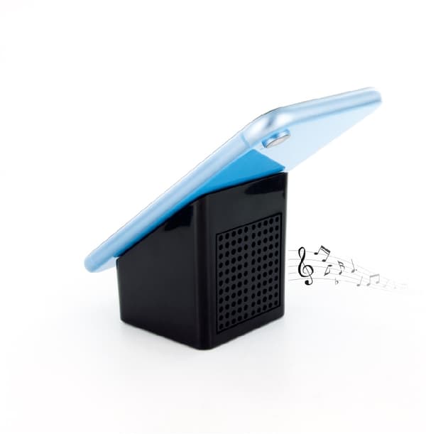 Bluetooth-kaiutin puhelintelineellä