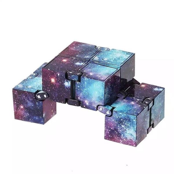 Infinity Cube Fidgetlelu - Sensorinen Pulmakuutio - 2-Pack