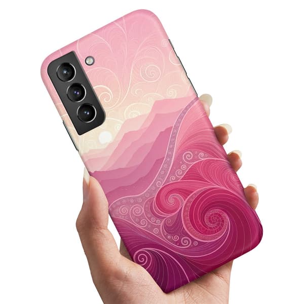 Deksel / Mobildeksel til Samsung Galaxy S21 Plus - Pink Hills