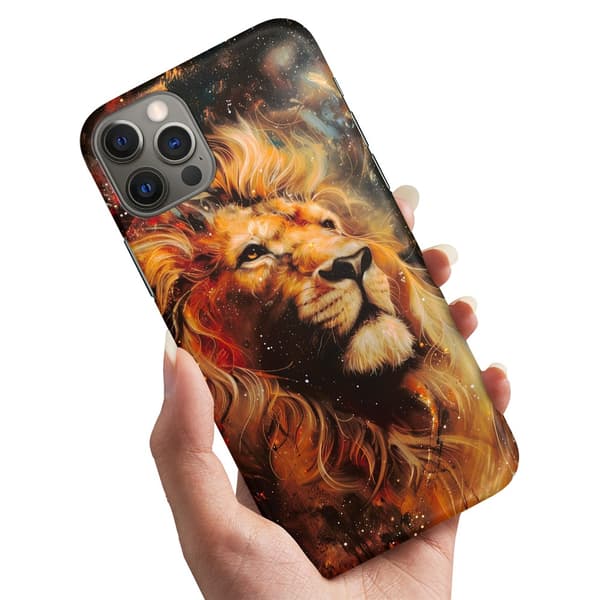 Deksel / Mobildeksel til iPhone 12 Mini - Lion