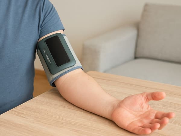 Blodtryksmåler - Automatisk manchet LCD