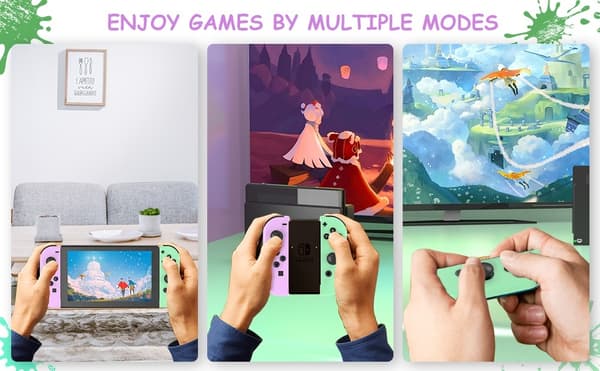 Trådløs kontroller kompatibel med Nintendo Switch