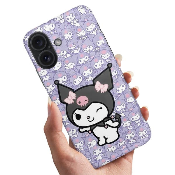 Deksel / Mobildeksel til iPhone 16 Plus - Kuromi Kitty