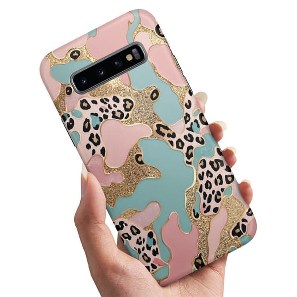 Deksel / Mobildeksel til Samsung Galaxy S10 - Abstract