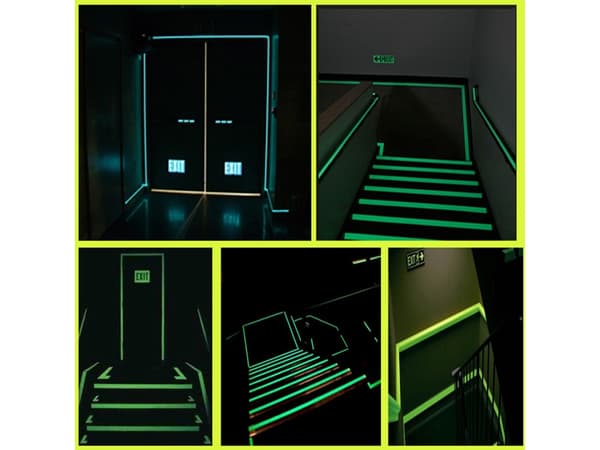 Fluorescerende tape 5 m