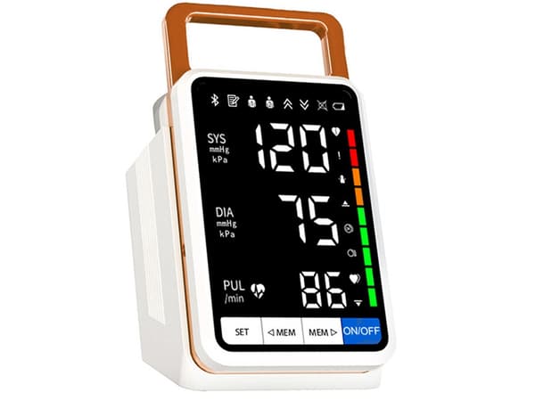 Blodtrycksmätare överarm - LCD-display med arytmivarning