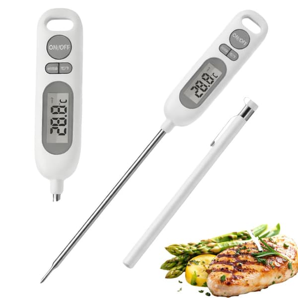Digital kökstermometer med sond LCD