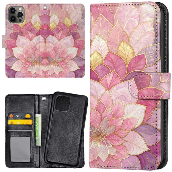 iPhone 14 Pro - Lommebok Deksel Flower
