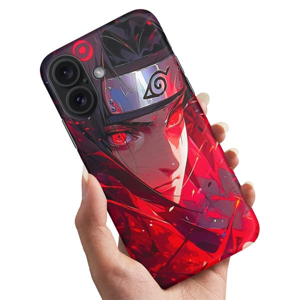 Deksel / Mobildeksel til iPhone 16 - Sasuke Naruto