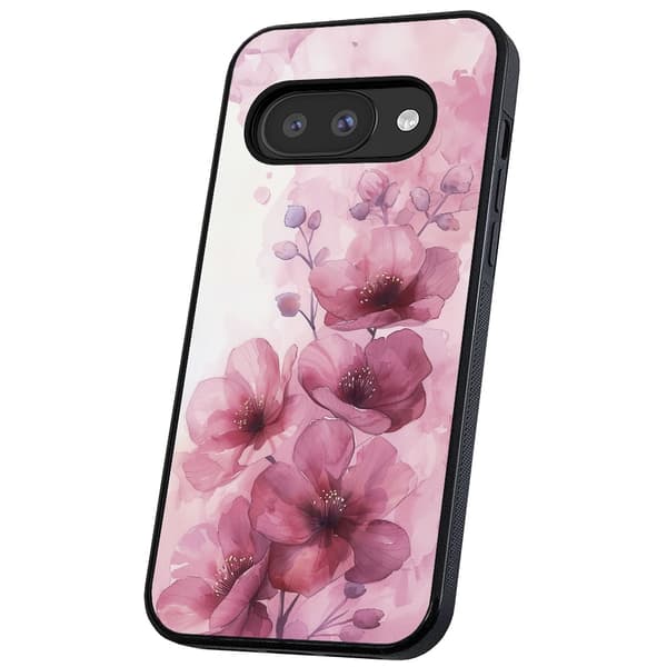 Google Pixel 9A - Deksel/Mobildeksel Flowers