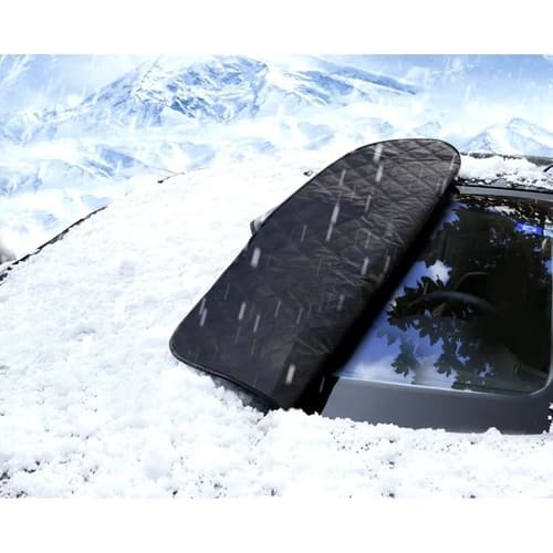 Snøbeskyttelse til frontrute for bil – 143 x 122 cm