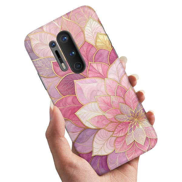 Deksel / Mobildeksel til OnePlus 8 Pro - Flower