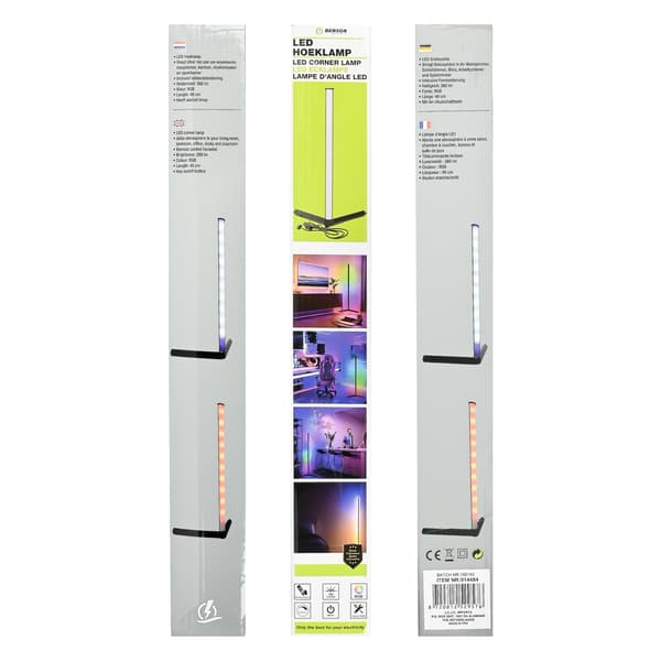LED hjørnelampe 40 cm