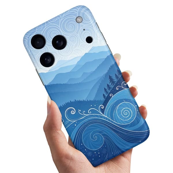 Deksel / Mobildeksel til iPhone 17 Pro / 18 Pro - Blue Hills