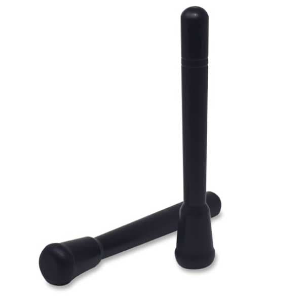 Muddler Glatt 22 cm Svart