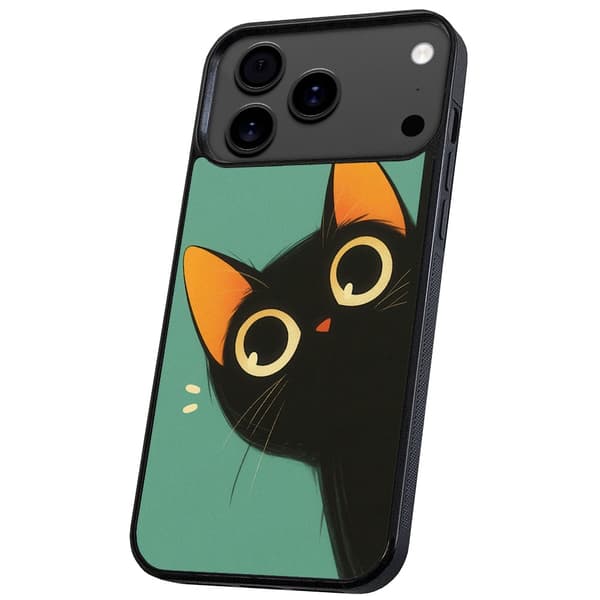 iPhone 17 / 18 Pro Max - Skal/Mobilskal Cat