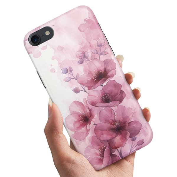 Deksel / Mobildeksel til iPhone 6 / 6s Plus - Flowers
