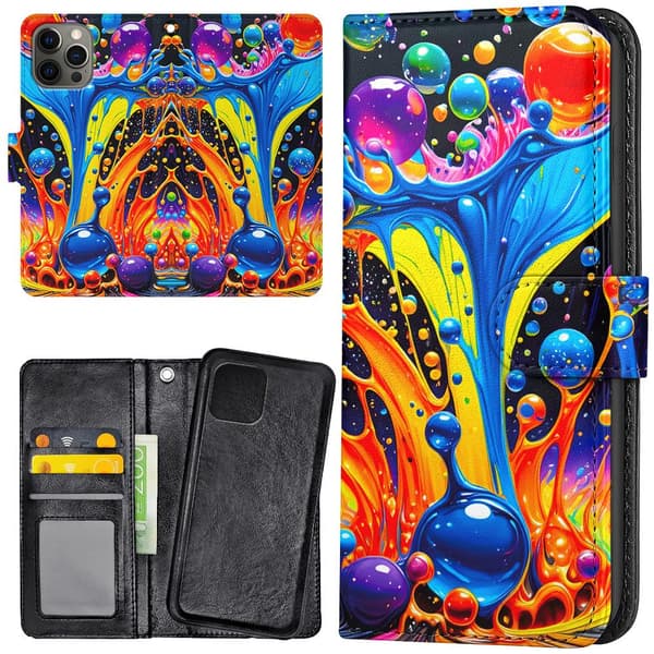 iPhone 15 Pro Max - Lommebok Deksel Abstract