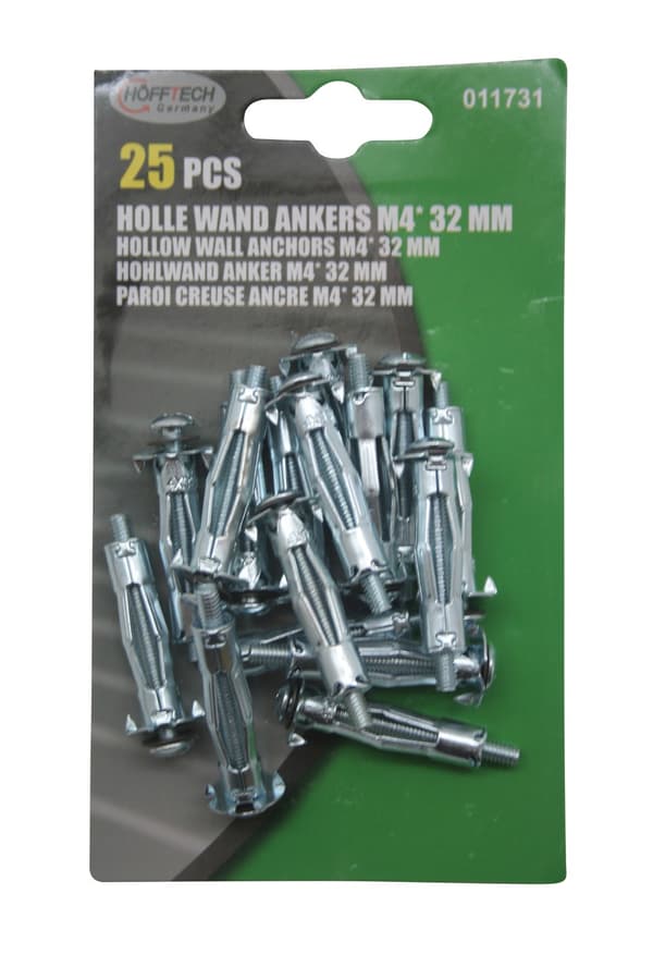 Gipsankare M4 x 32 mm 25 st
