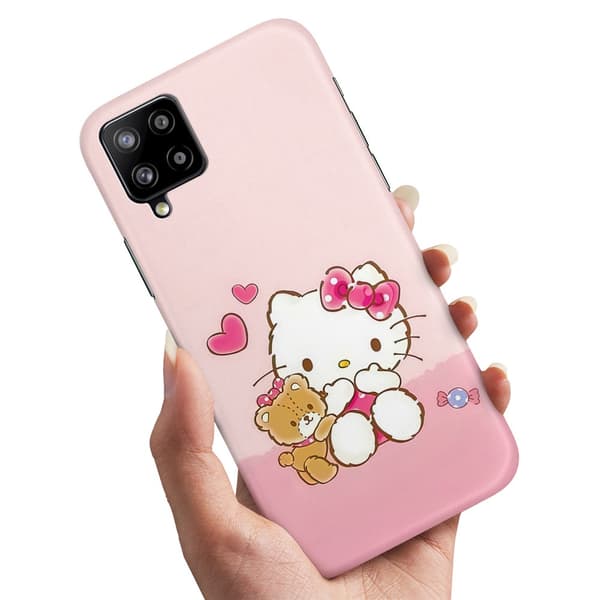 Deksel / Mobildeksel til Samsung Galaxy A12 - Kitty