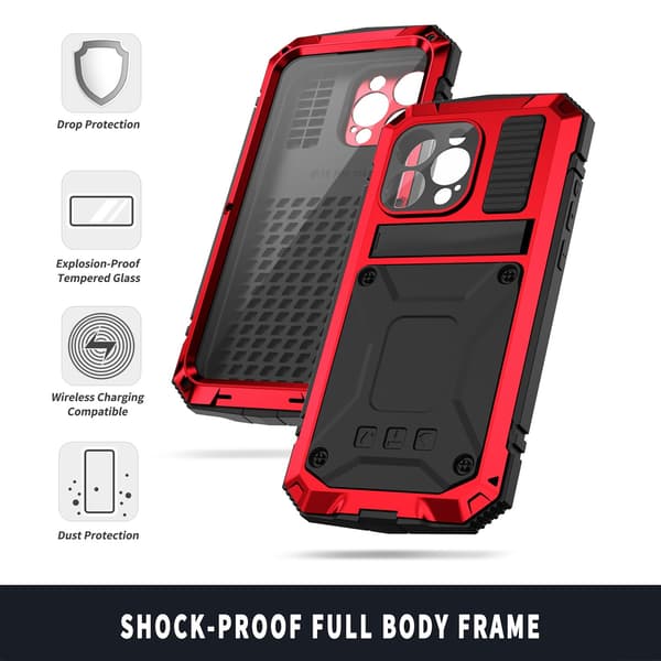 iPhone 15-serien - Shockproof Deksel/Mobildeksel – Vanntett - iPhone 15 Pro Max