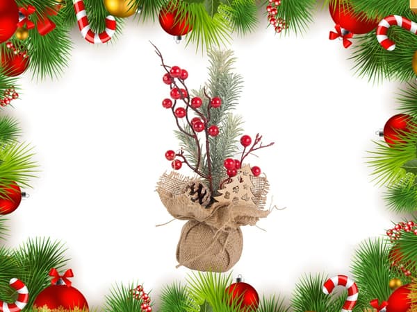 Julebord pynt skrivebordsdekorasjon julebord