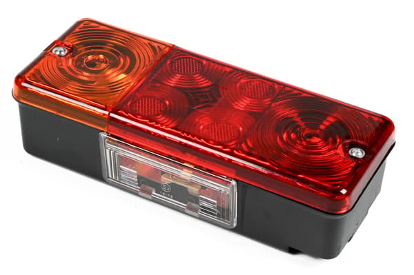 Baklykt trekammer 210×83 mm 12 V E9