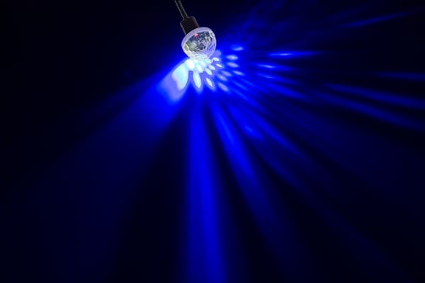 RGB LED Diskobelysning via USB – Lydreaktiv