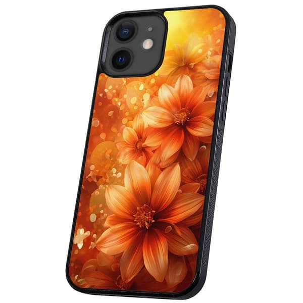 iPhone 12/12 Pro - Deksel/Mobildeksel Flowers