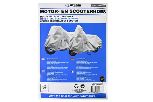 Overtræk til motor og scooter