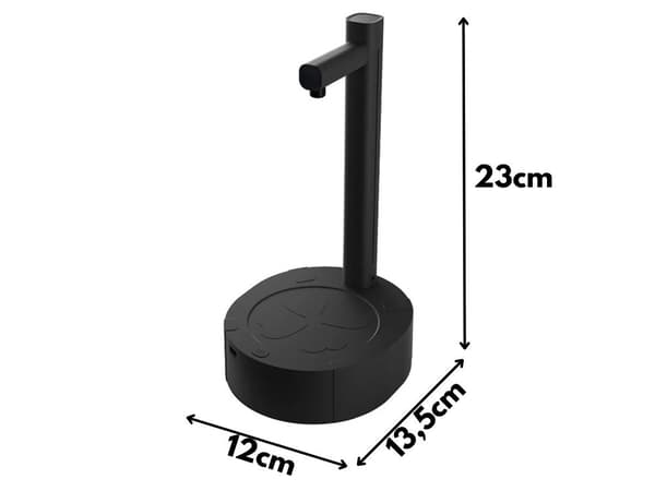 Vannpumpedispenser USB-flaske