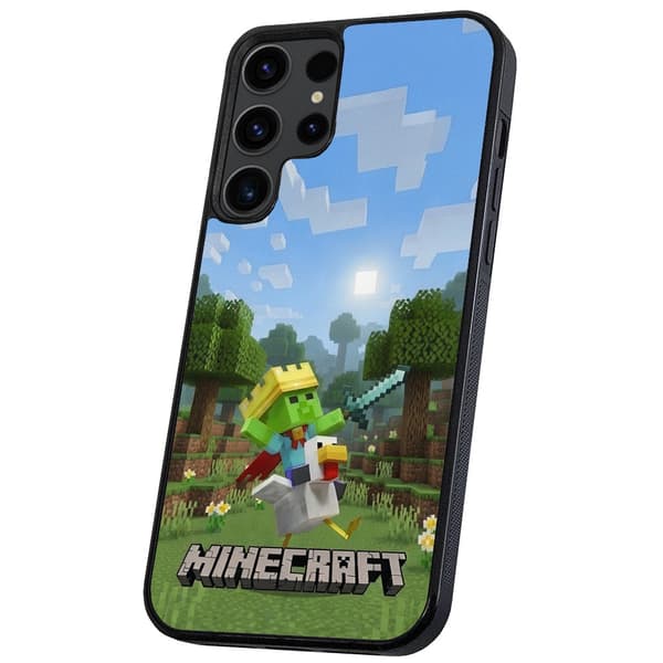 Samsung Galaxy S23 Ultra - Deksel/Mobildeksel Minecraft