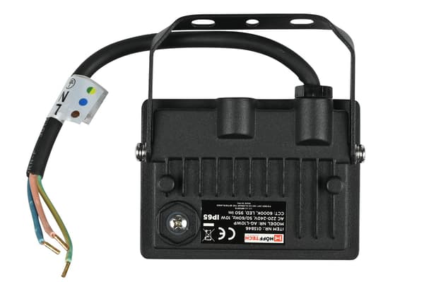 LED-strålkaster ultratynn 10 W IP65