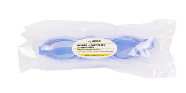 Dykmask med öronproppar vuxen