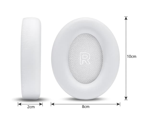 Øreputer til Bose QuietComfort Ultra 1 og 2 – Erstatningsputer - White
