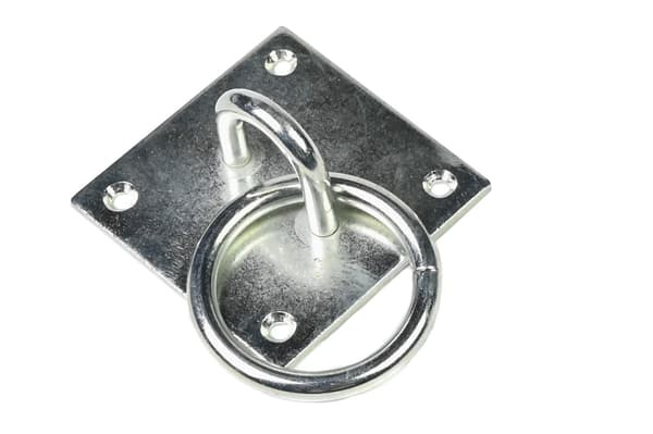 Øjeplade med ring 8 mm