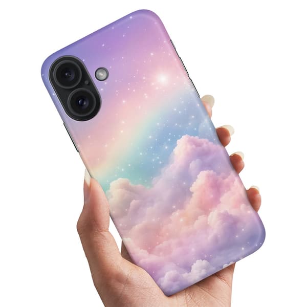 Kuoret / Suojakuoret iPhone 17 - Rainbow Clouds