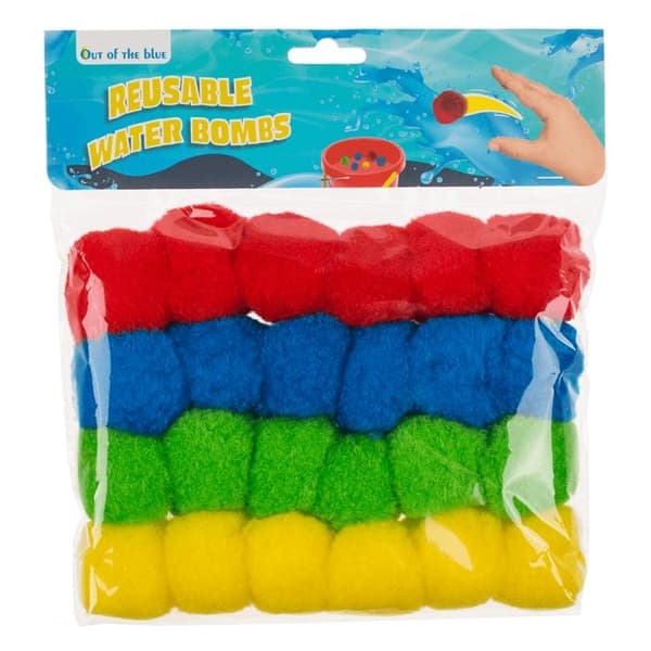 24-Pack - Återanvändbara Vattenbomber - Vattenlek