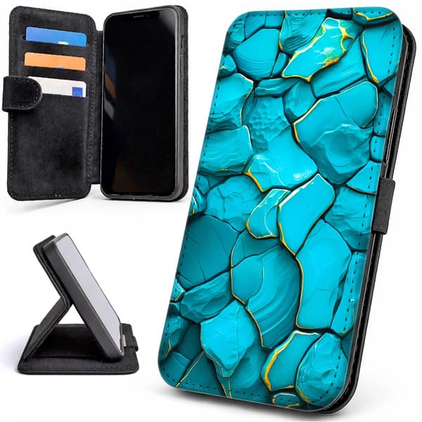 Lommebok Deksel / Mobildeksel til iPhone 17 Pro Max - Stones