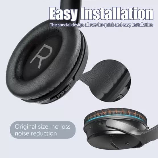 Øreputer til Bose QuietComfort - QC45 Hodetelefoner - 2-Pack